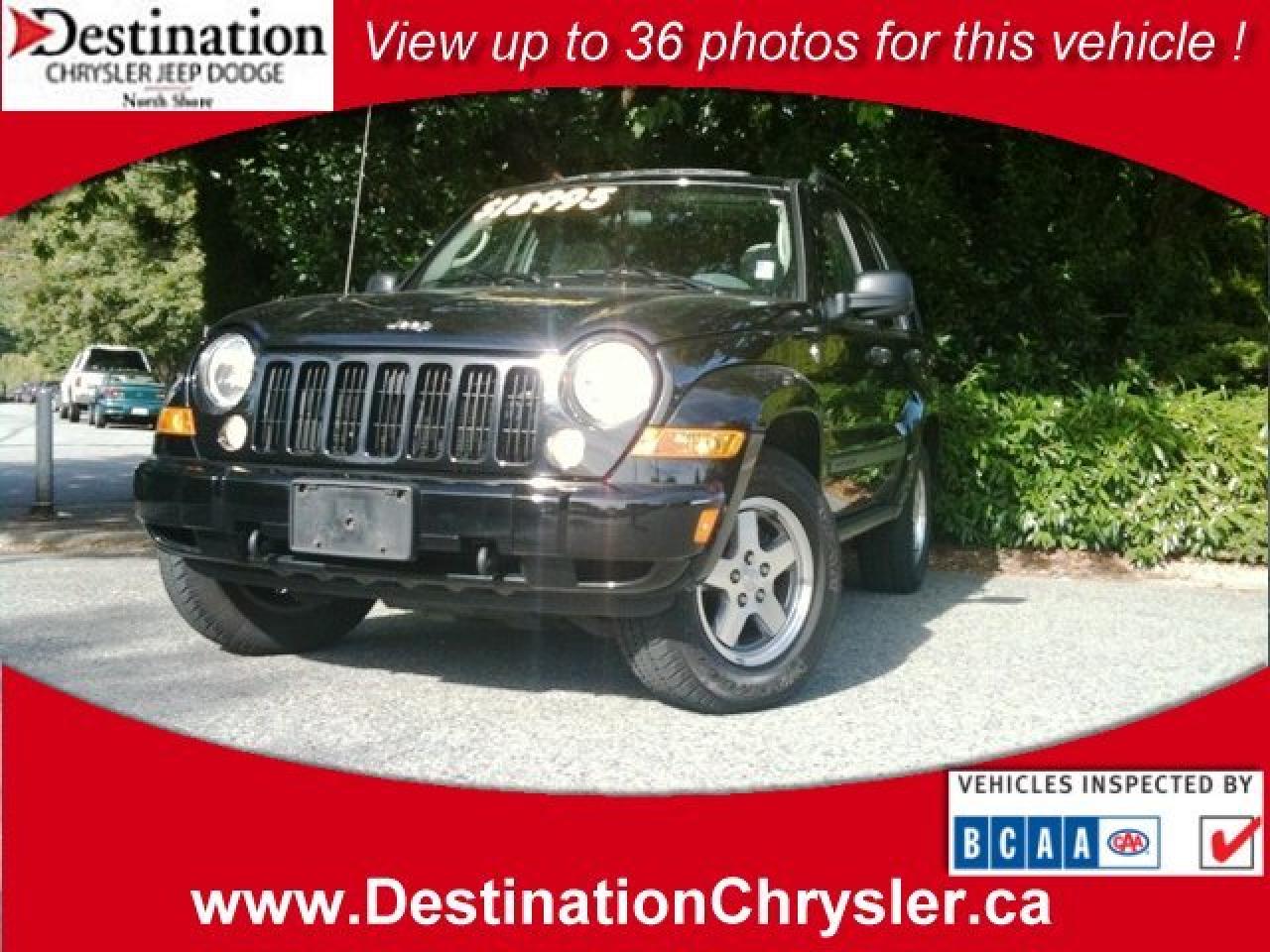 Used 2007 Jeep Liberty Sport - Rocky Mountain for sale in North Vancouver, BC
