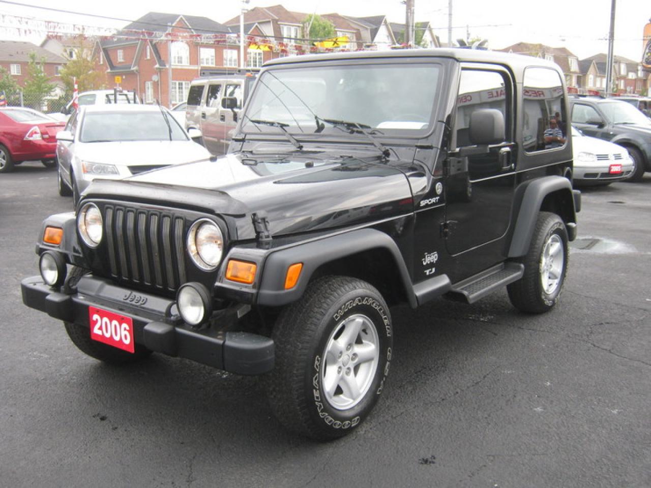 Used 2006 Jeep TJ Sport for sale in Toronto, ON