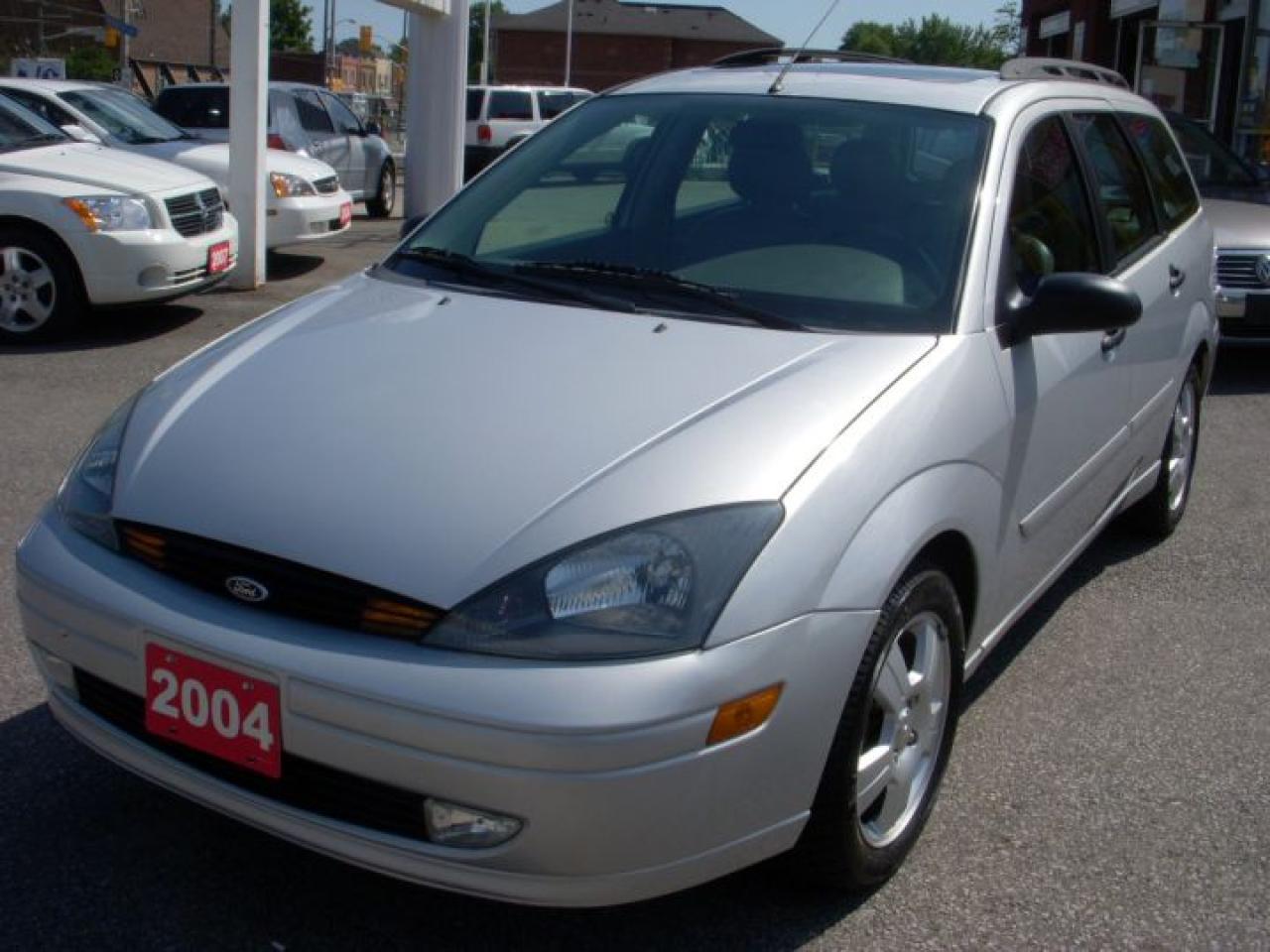 Used 2004 Ford Focus WAGON, LEATHER, SUNROOF, CERTIFIED, LOW KMS for sale in Toronto, ON