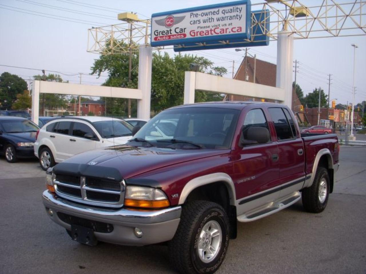 Used 2000 Dodge Dakota AWD4X4, QUAD CAB, CERTIFIED IN EXCELLENT CONDITION for sale in Toronto, ON