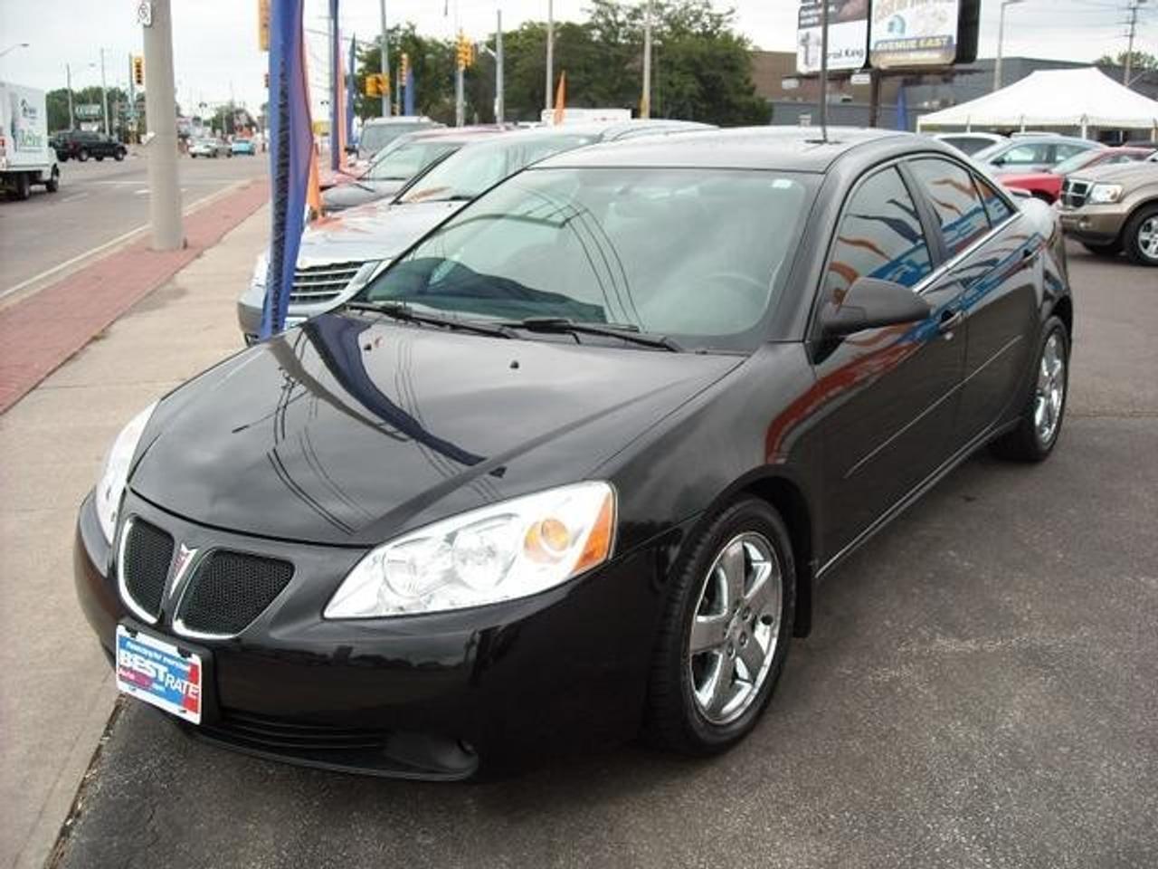 $54/Weekly for 60 months with $0 down

This G6 Pontiac is in excellent condition. It runs smooth and is clean inside and out. A fun vehicle to drive. Looks and drives great! This car is equipped with Cold A/C, CD Player/Radio, Power Windows, Power Locks, Power Mirrors, Power Seats, Sunroof, and more... Very sharp car and a great value! Call Sam 519 567 3020 to set up an appointment with Sam to drive and buy this G6 GT today! <br><br>------------------------------------------------------------------------------------------------------------ <br>To get this great price and a free exclusive gift from SAM on your purchase, you must print out this ad and bring it to have it signed <br><br>Discount # _______________________ <br><br>X_______________________________ <br>Sams Signature