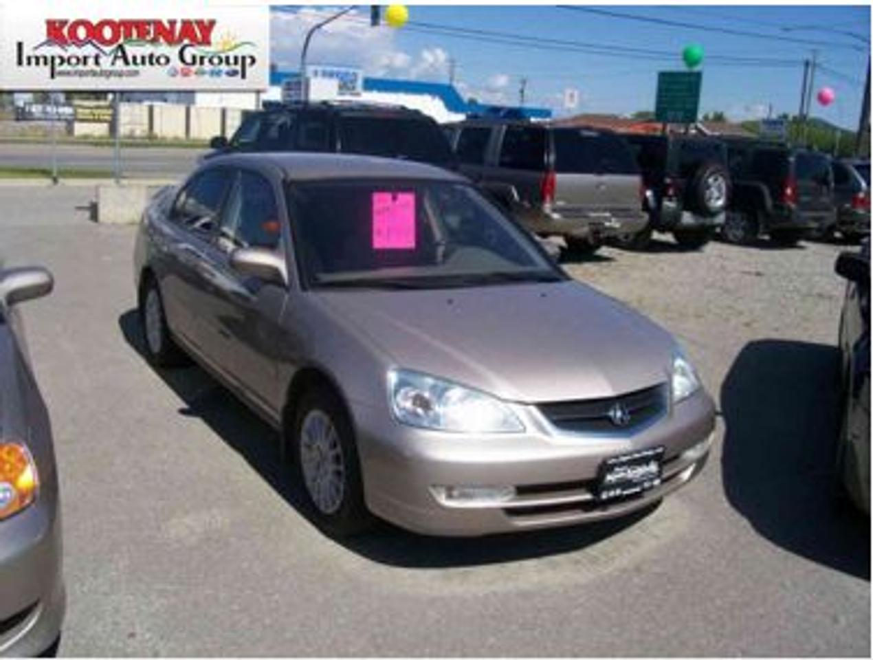 Used 2002 Acura EL  for sale in Cranbrook, BC