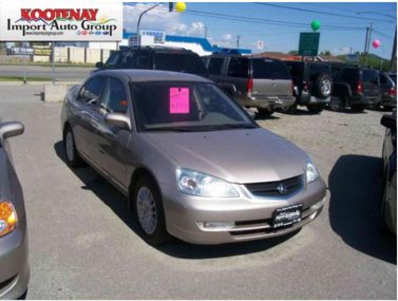 Used 2002 Acura EL  for sale in Cranbrook, BC