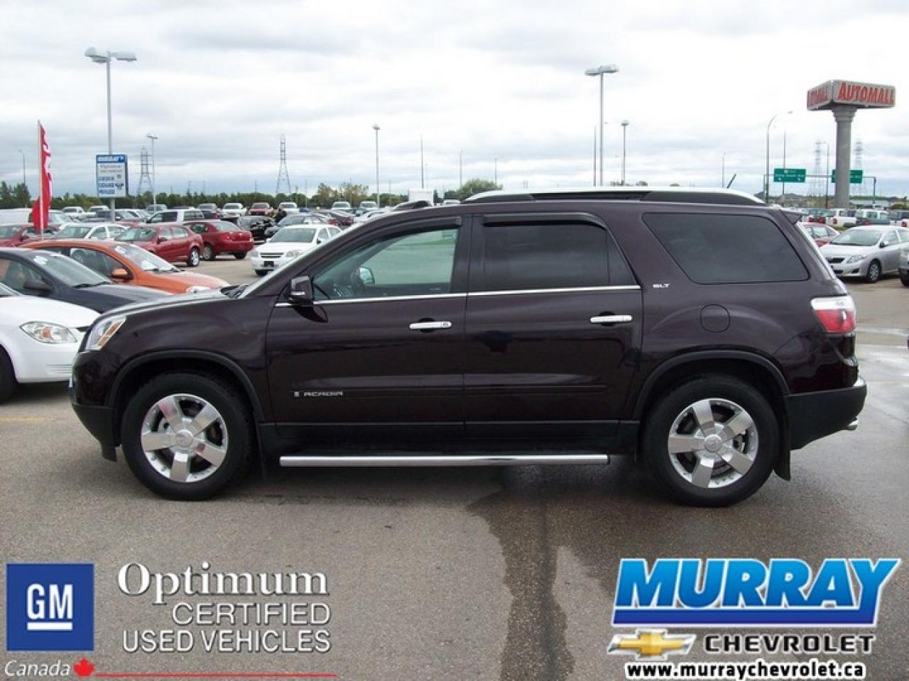 Used 2008 GMC Acadia SLT for sale in Winnipeg, MB