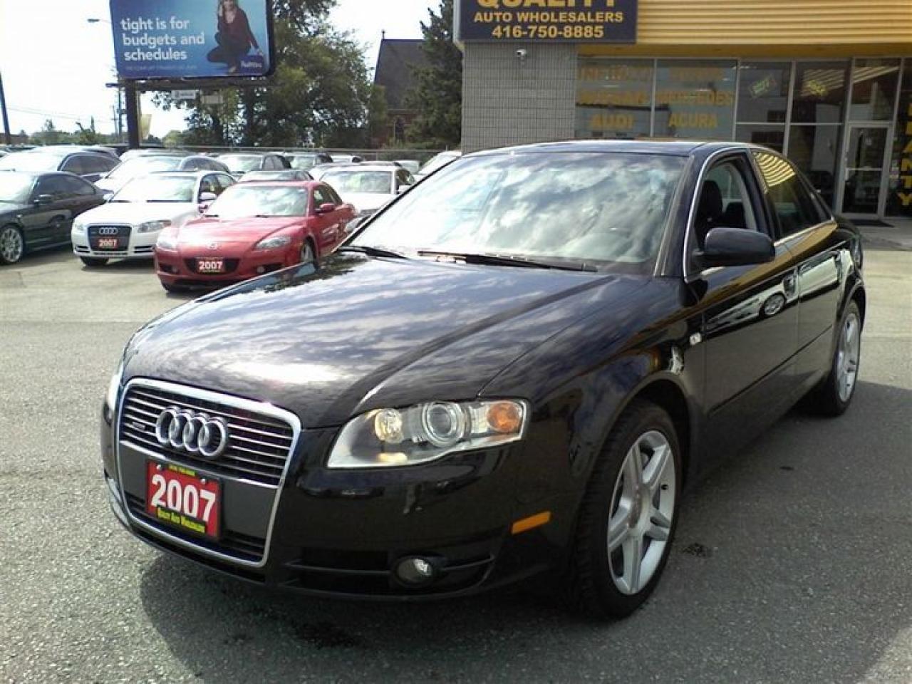 Used 2007 Audi A4 2.0T Quattro Sedan for sale in Scarborough, ON