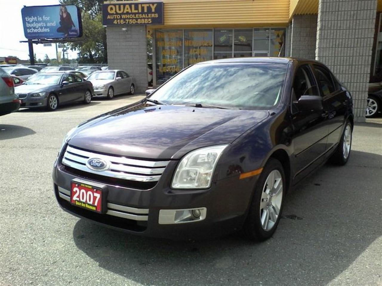 Used 2007 Ford Fusion SEL Sedan for sale in Scarborough, ON