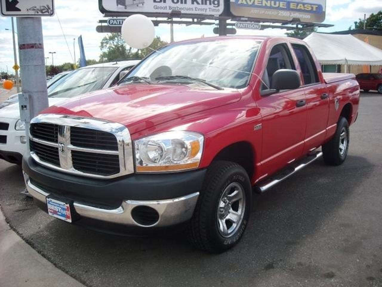 $94/Weekly for 60 months with $0 down

Take a close look , this truck is sweet! The ultimate on and off road vehicle. The Dodge Ram is truly built Ram tough. From its aggressive stance to its strong fuel efficient Hemi engine it truly stands ready for any challenge. This Hemi Powered 1500 has a long list of equipment such as power everything including power drivers seat and a sliding rear window, hard red matching tonneau cover, interior accents and so much more. Please contact SAM 519 567 3020 for any questions or to schedule a test drive.