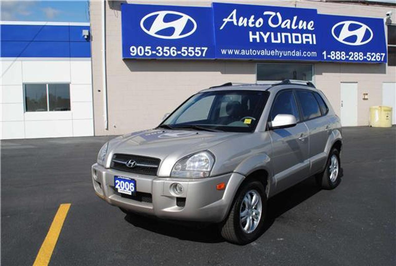 Come Check Out This Clean, One Owner, All Wheel Drive, Loaded Tucson. It Is Fully Equipped With Air Conditioning, Power Group, Heated Leather Seats, A Power Moon Roof And Much More...This One Is Definitely Worth Takking A Look At And Taking For A Drive...Its A Sharp One...HST Extra..