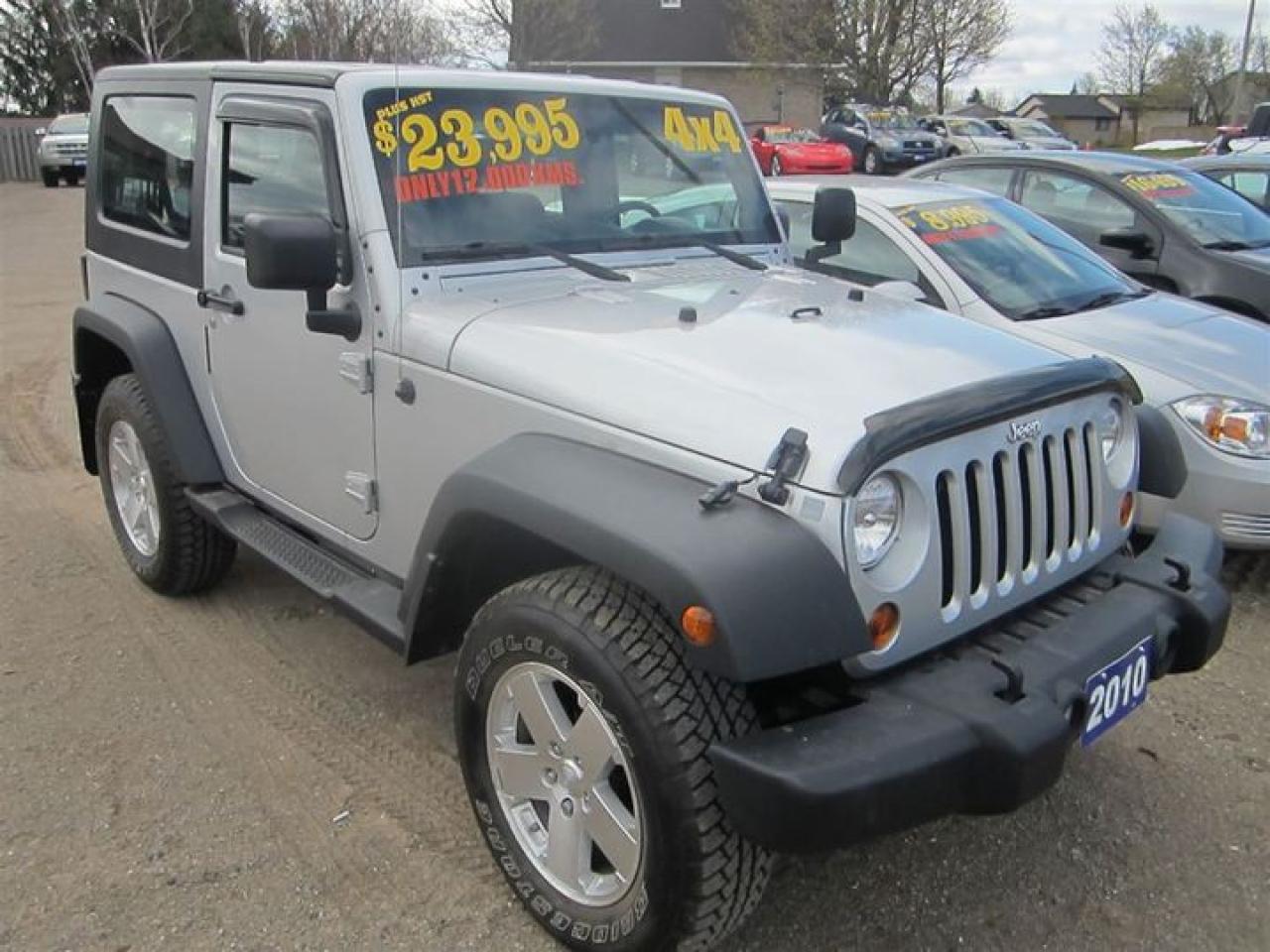 Used 2010 Jeep Wrangler SPORT 4X4 OFF ROAD PKG for sale in Orangeville, ON