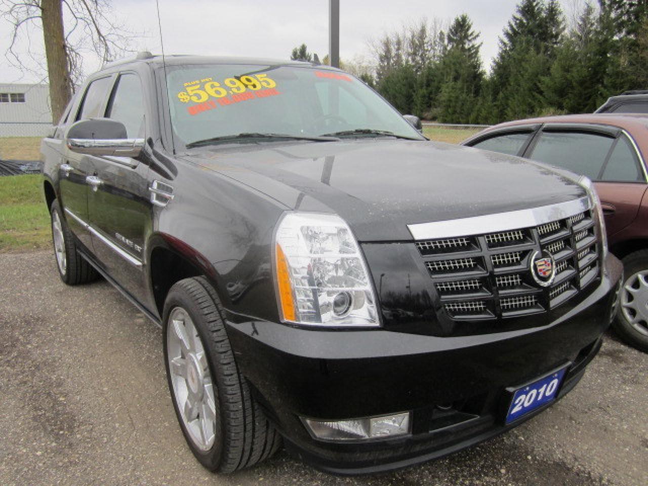 Used 2010 Cadillac Escalade EXT PREMIUM AWD SUNROOF DVD 22 CHROME WHEELS for sale in Orangeville, ON