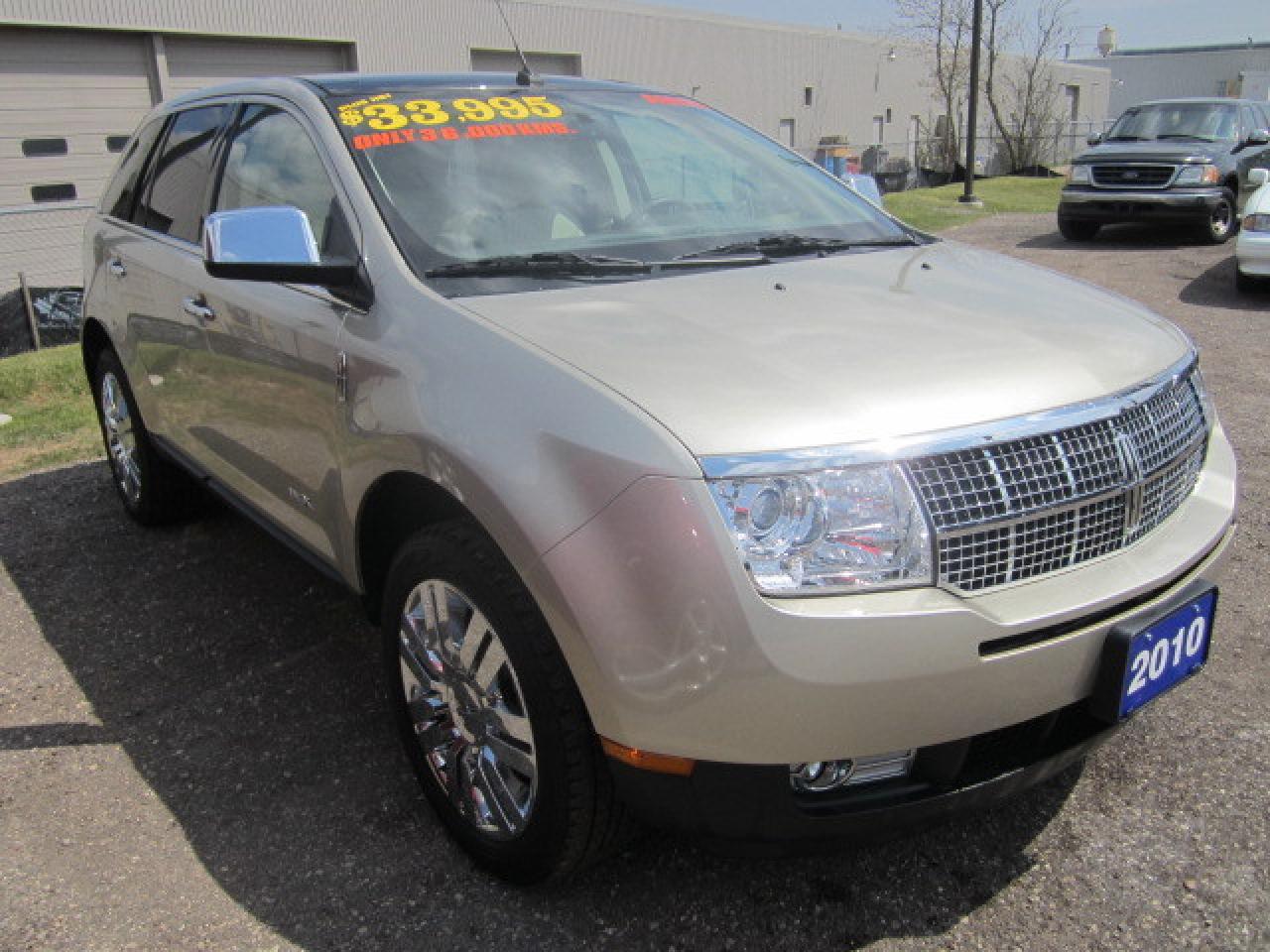Used 2010 Lincoln MKX AWD LEATHER NAV SUNROOF for sale in Orangeville, ON