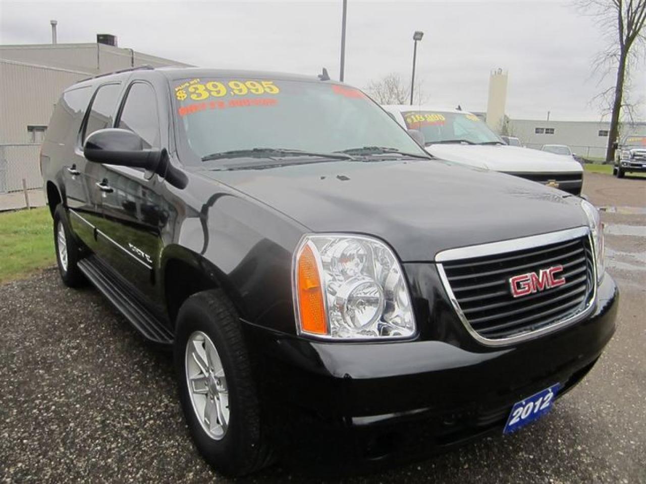 Used 2012 GMC Yukon XL 4X4 LEATHER HEATED SEATS BLACK ON BLACK ALLOYS for sale in Orangeville, ON
