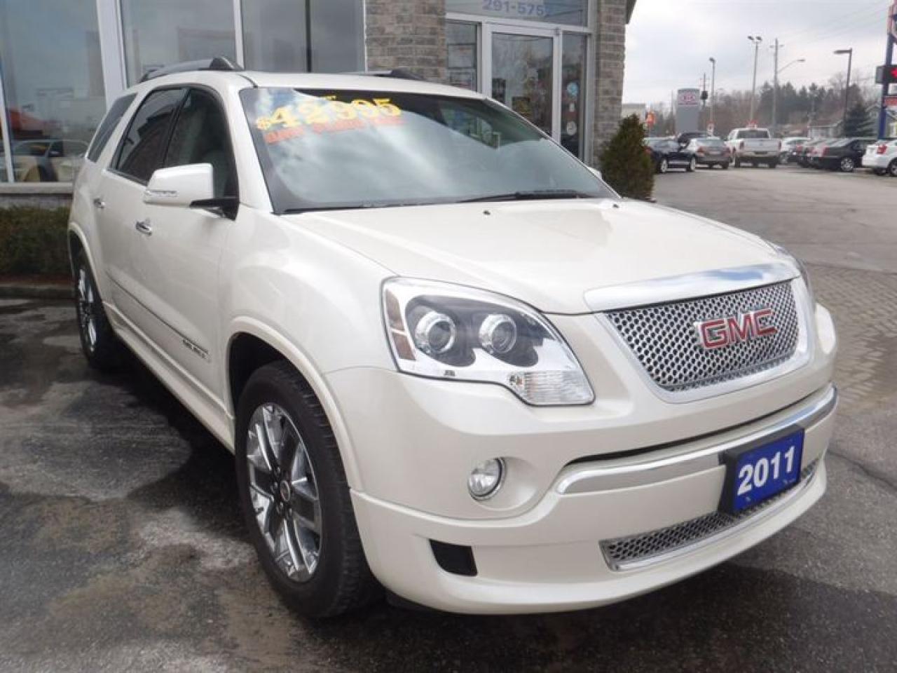 Used 2011 GMC Acadia DENALI SUNROOF LEATHER DUAL SUNROOF for sale in Listowel, ON