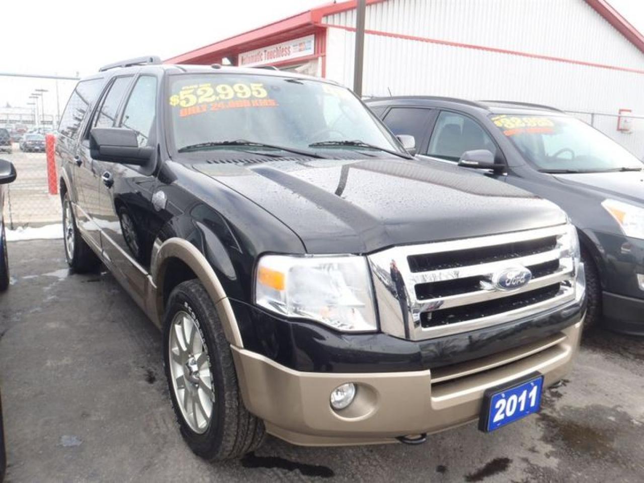 Used 2011 Ford Expedition Max KING RANCH EL 4X4 SUNROOF LEATHER 20'S for sale in Listowel, ON