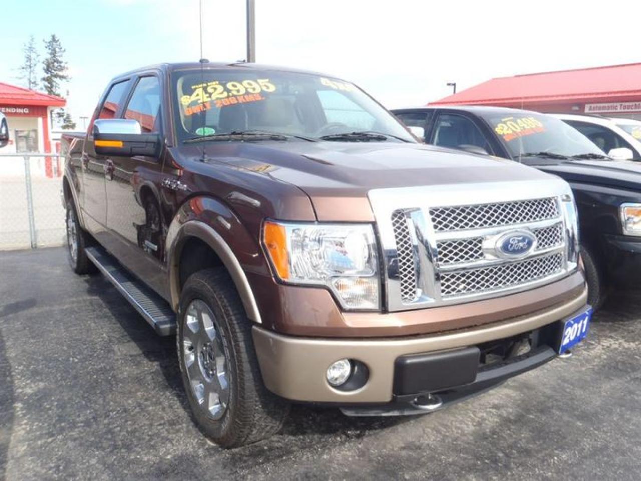 Used 2011 Ford F-150 LARIAT ECOBOOST SUPER CREW 4X4 LEATHER for sale in Listowel, ON