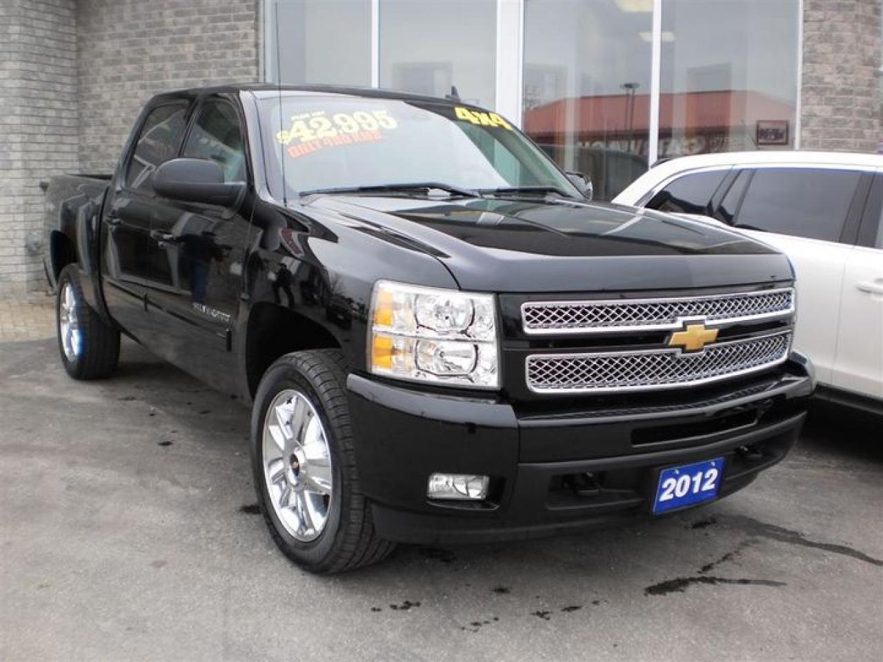 Used 2012 Chevrolet Silverado 1500 LTZ CREW CAB 4X4 SUNROOFLEATHER for sale in Listowel, ON