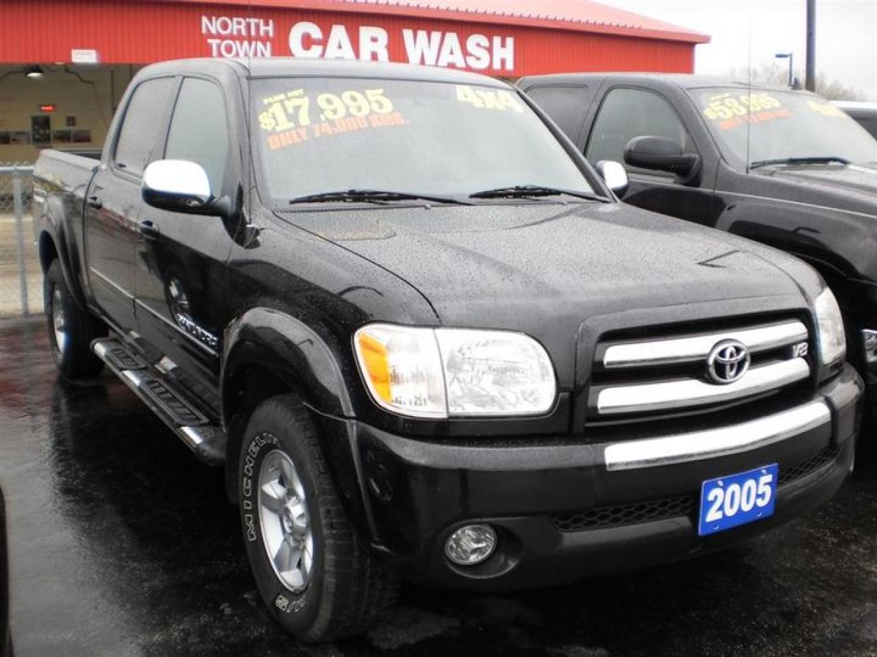 Used 2005 Toyota Tundra SR5 4X4 CREW CAB SUNROOF for sale in Listowel, ON