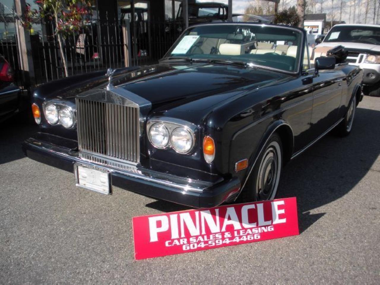 Used 1989 Rolls Royce Corniche II for sale in Surrey, BC