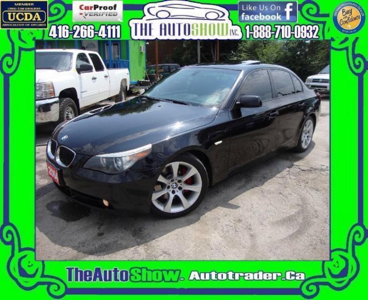 Used 2004 BMW 545i LEATHER! SUNROOF! FULLY LOADED! 545i! for sale in Toronto, ON