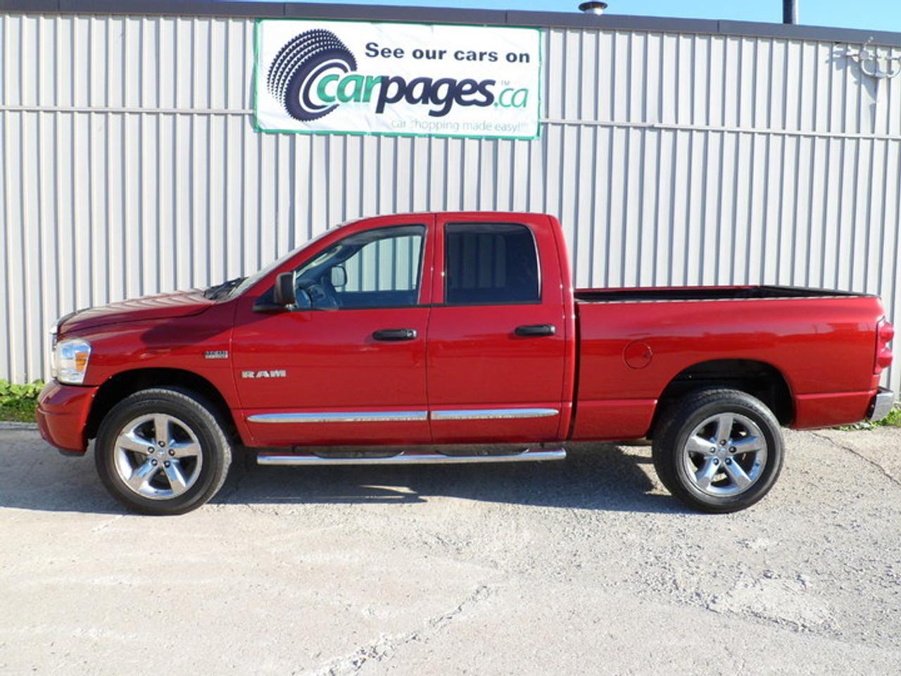 Used 2008 Dodge Ram 1500	 Laramie 4x4 Quad Cab for sale in Kitchener, ON