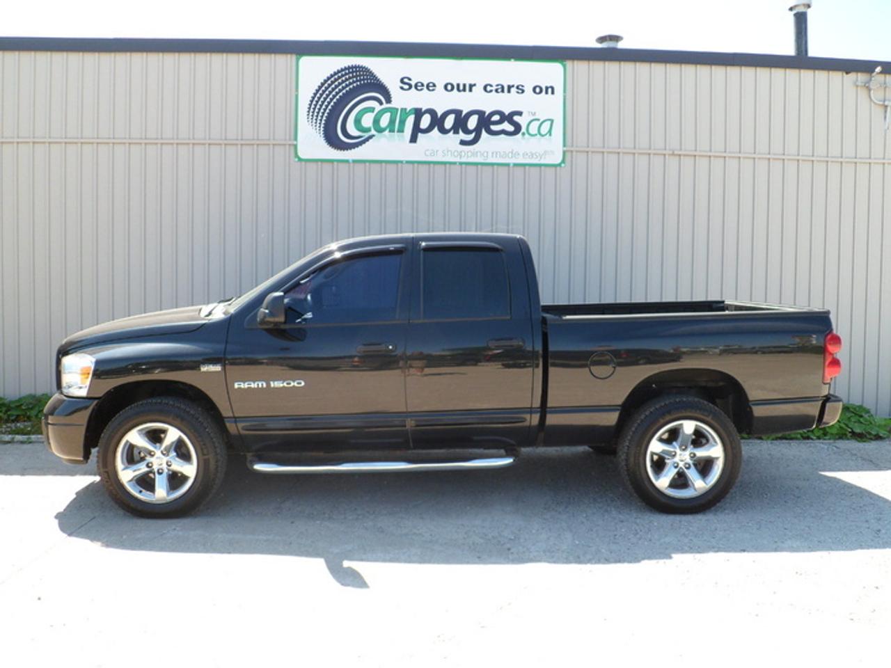 Used 2007 Dodge Ram Sport Quad Cab 4x4 Leather for sale in Kitchener, ON