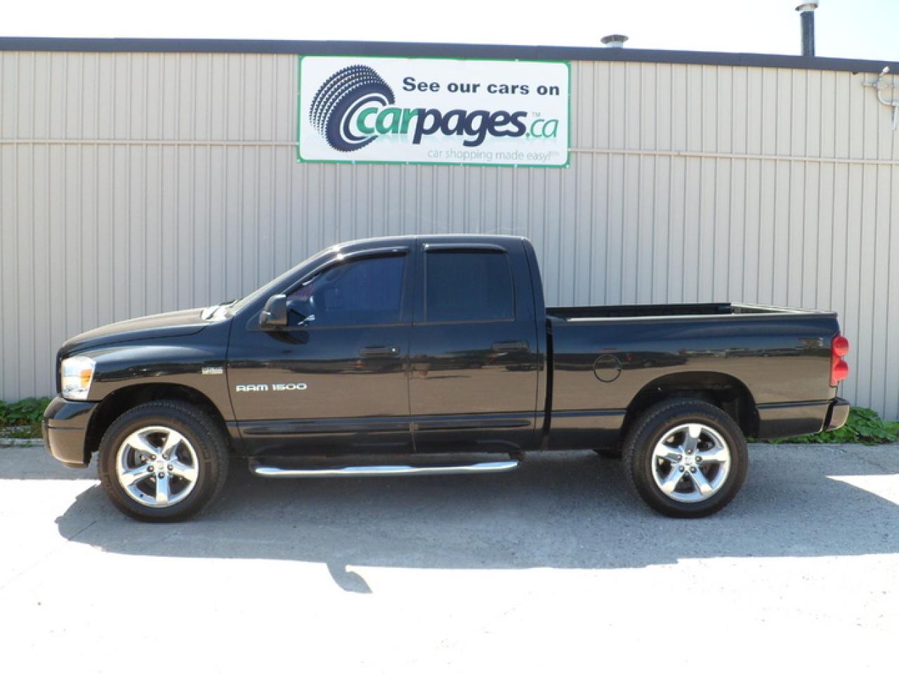 Used 2007 Dodge Ram Sport Quad Cab 4x4 Leather for sale in Kitchener, ON