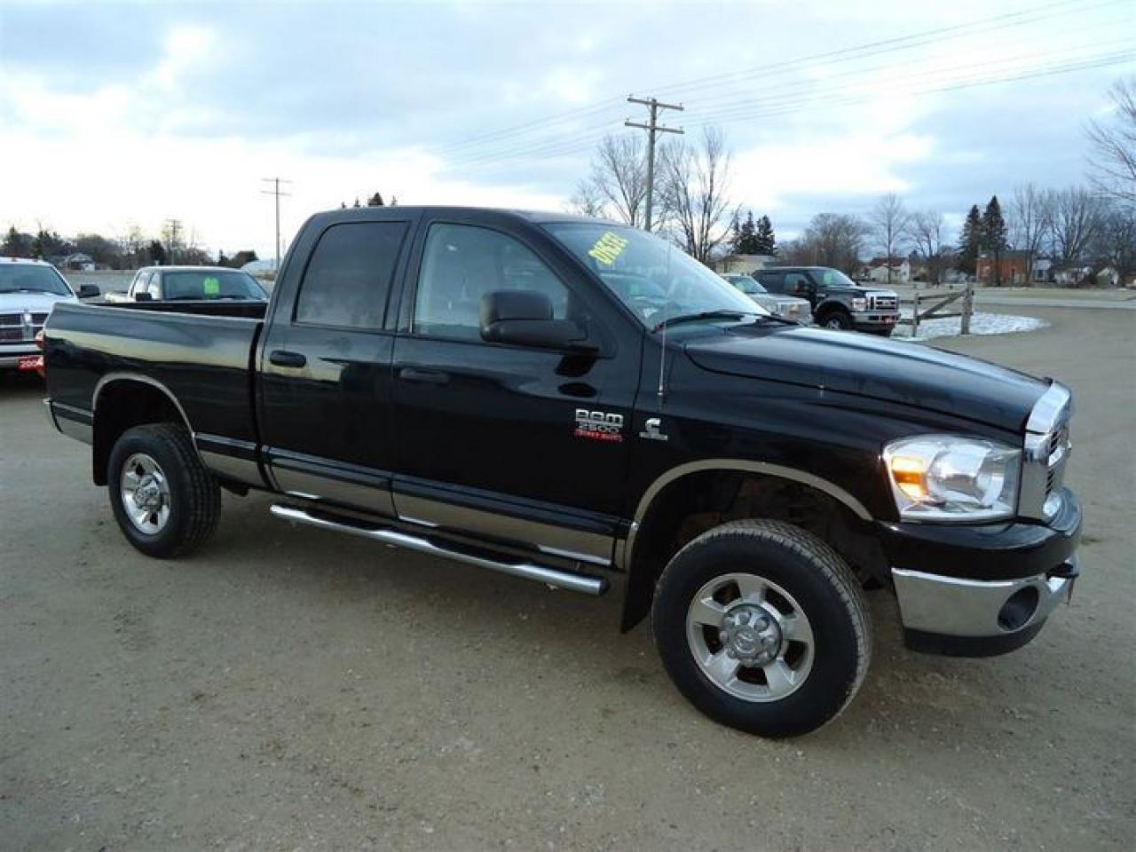 Used 2007 Dodge Ram 2500 SLT, Quad, 4x4, Diesel for sale in Gorrie, ON