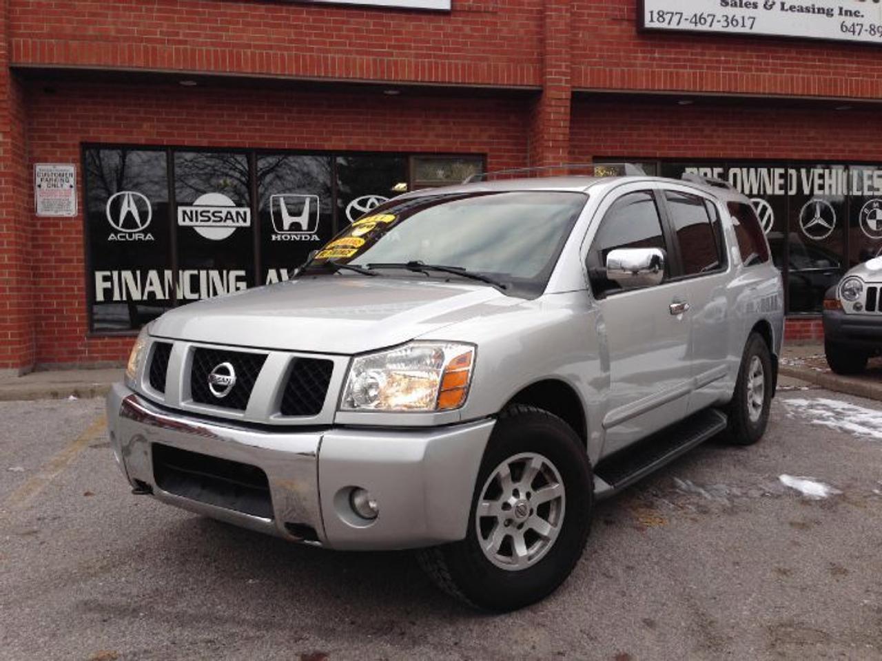 Used 2004 Nissan Armada 8 PASSENGER, LEATHER ROOF for sale in Concord, ON