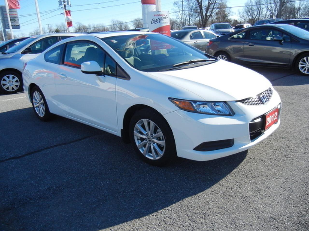 Used 2012 Honda Civic EX 5MT for sale in Belleville, ON