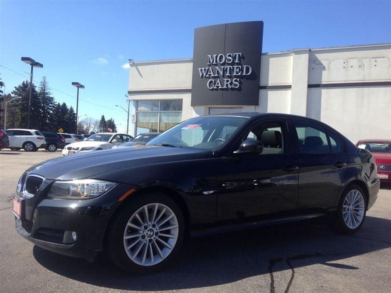 $22,942 - LEATHER INTERIOR - POWER SUNROOF - HEATED/POWER/ MEMORY SEATS - XENON HEADLIGHTS - AUTO/DUAL CLIMATE CONTROLS - BLUETOOTH - INTELLIGENT KEY W/ PUSH BUTTON START - STEERING WHEEL AUDIO CONTROLS - AUTO ON/OFF HEADLIGHTS - FOG LIGHTS - ABS + TRACTION CONTROL - AUX IN/MP3/USB - Everyone and all credit welcome!! We have over 200 used Cars, Trucks, Vans and SUVs  available.! PLEASE CALL1 (519)772-3040. Ask about our exclusive  preferred financing! This FORMER BMW LEASE return comes  CERTIFIED  SERVICED  E-TESTED  and 167 point inspection at NO EXTRA CHARGE. A+ Better Business Bureau rating!! Taxes and licensing are extra. Financing special is on approved credit only, and a minimum loan of $7,500. Accrued interest must be paid on a 6-month payment deferral. Cost of borrowing a $20,000 car over a 48 month term at 4.99% is $2,377.28. THANK YOU and we appreciate  your consideration at THEOMOTORS.SERVING K-W AREA FOR OVER 30 YEARS!!