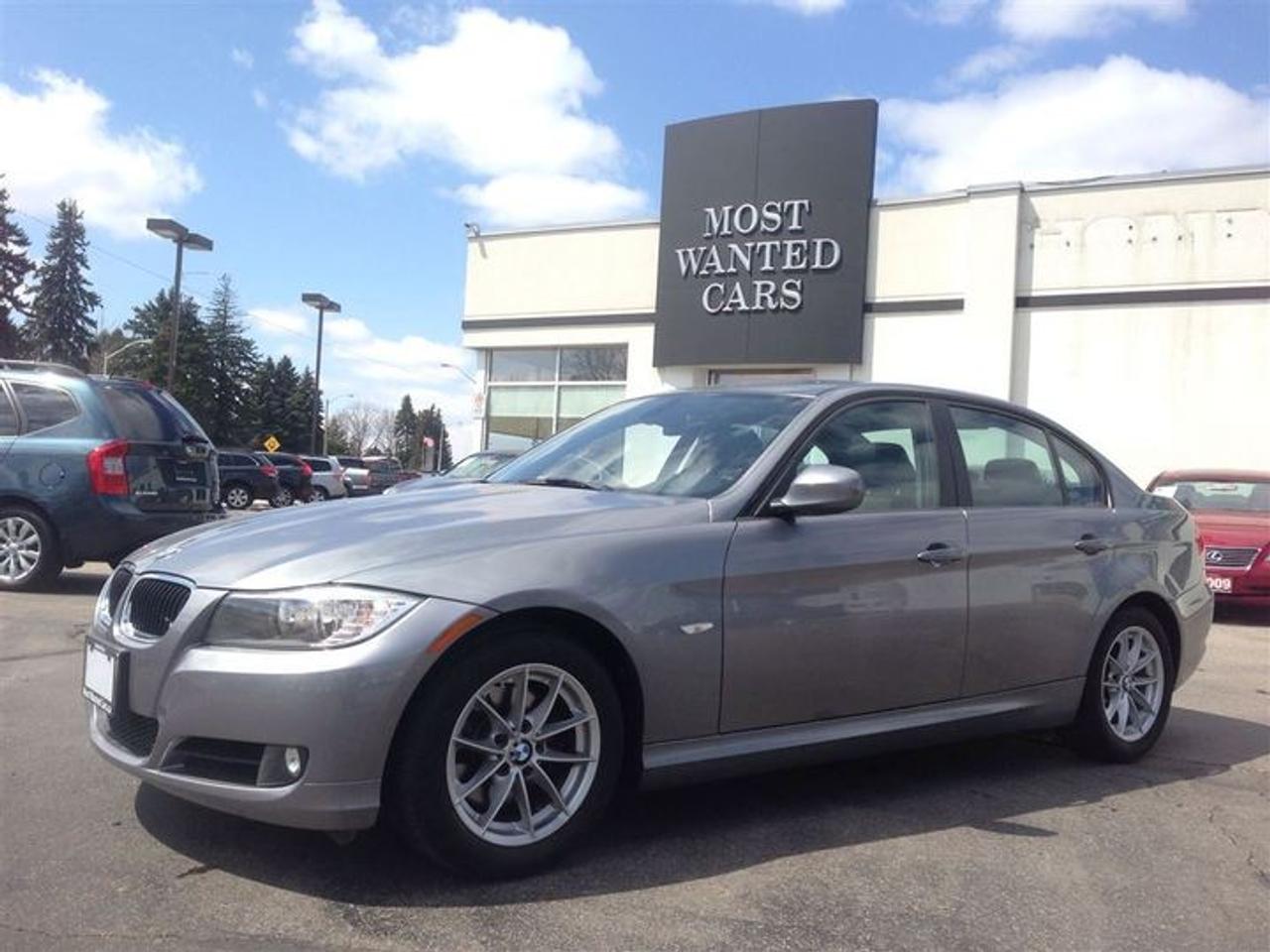 [ CARPROOF VERIFIED $0 - NO ACCIDENTS ] BMW CANADA LEASE RETURN - HEATED STEERING WHEEL -POWER SUNROOF - HEATED  LEATHER INTERIOR -  BLUETOOTH - DUAL/AUTO CLIMATE CONTROLS - INTELLIGENT KEY W/ PUSH BUTTON START - STEERING WHEEL AUDIO CONTROLS - AUX IN - MP3 - USB - ALLOY WHEELS - DYNAMIC TRACTION CONTROL - TIRE PRESSURE MONITOR SYSTEM - FOG LIGHTS -   Easy online application at WWW.THEOMOTORS.COM. Everyone and all credit welcome!! We have over 200 used Cars, Trucks, Vans and SUVs  available.! PLEASE CALL1 (519)772-3040. Ask about our exclusive  preferred financing! This ACCIDENT FREE FORMER LEASE comes  CERTIFIED  SERVICED  E-TESTED  and 167 point inspection at NO EXTRA CHARGE. A+ Better Business Bureau rating!! Taxes and licensing are extra. Financing special is on approved credit only, and a minimum loan of $7,500. Accrued interest must be paid on a 6-month payment deferral. Cost of borrowing a $20,000 car over a 48 month term at 4.99% is $2,377.28. THANK YOU and we appreciate  your consideration at THEOMOTORS.SERVING K-W AREA FOR OVER 30 YEARS!!