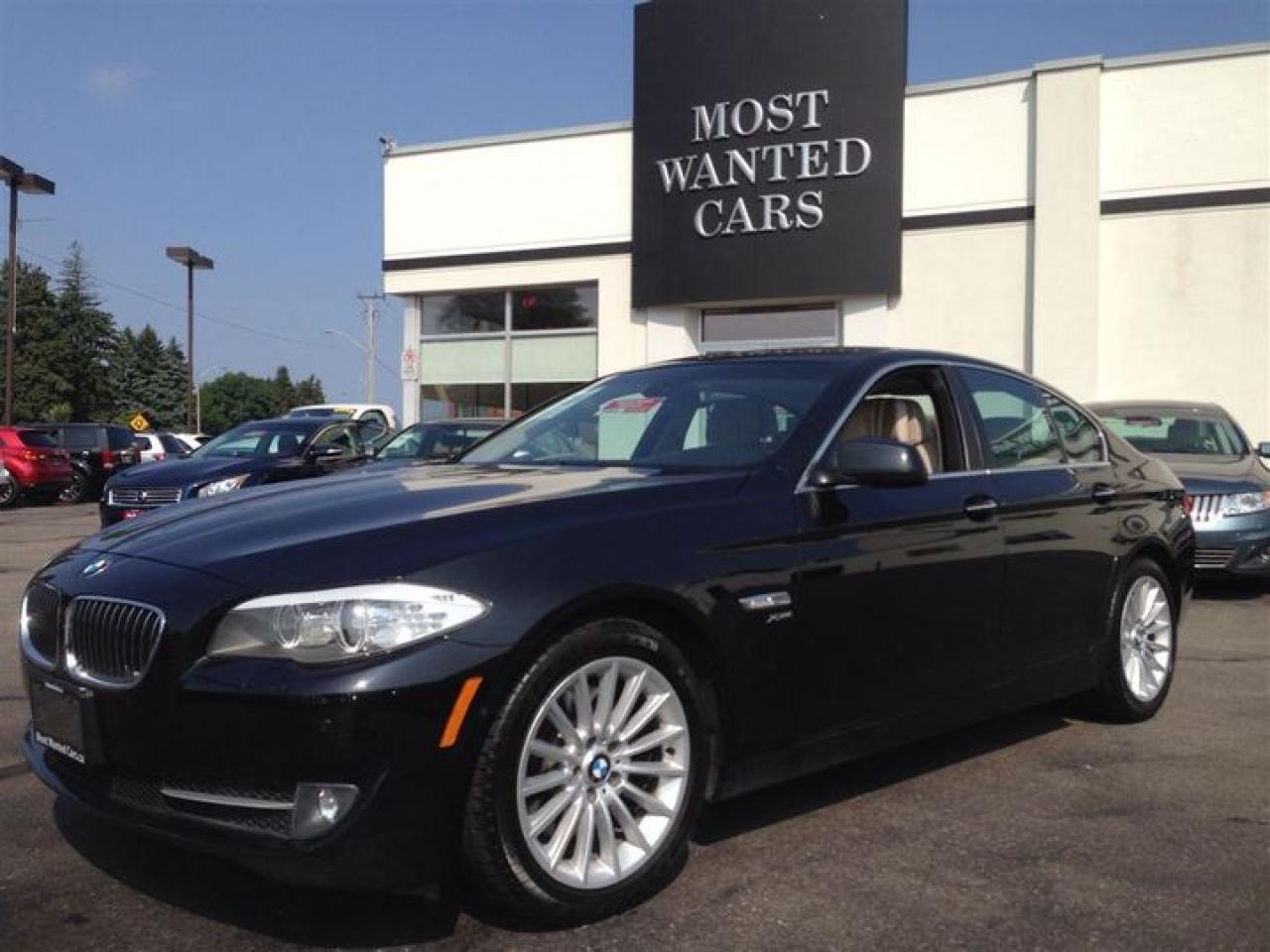 Used 2011 BMW 5 Series 535i xDrive |360 CAMERA|LANE/BLIND SPOT ASST | NAV for sale in Kitchener, ON