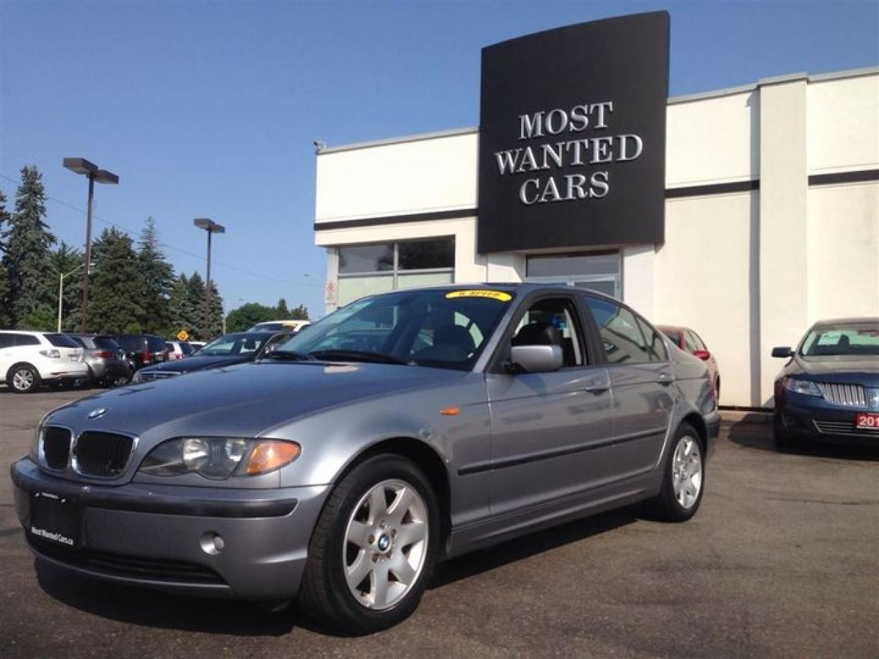 Used 2004 BMW 3 Series 320i | 5 SPD | ROOF | LEATHER | ACCIDENT FREE for sale in Kitchener, ON