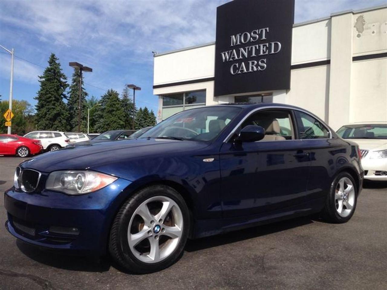 [CARPROOF VERIFIED $0 - NO ACCIDENTS]  LEASE RETURN - 6 SPD MANUAL - HEATED LEATHER INTERIOR - BLUETOOTH - PREMIUM SOUND W/ USB/AUX IN - 17 INCH ALLOY WHEELS - XENON HEADLIGHTS - POWER SUNROOF - AUTO/DUAL CLIMATE CONTROLS - PUSH START - INTELLIGENT KEY - POWER WINDOWS/MIRRORS/LOCKS  -DYNAMIC TRACTION - ABS - TIRE PRESSURE MONITOR - Easy online application at WWW.THEOMOTORS.COM. Everyone and all credit welcome!! We have over 200 used Cars, Trucks, Vans and SUVs  available.! PLEASE CALL1 (519)578-8700. Ask about our exclusive  preferred financing! This ACCIDENT FREE former BMW LEASE comes  CERTIFIED  SERVICED  E-TESTED  and 167 point inspection at NO EXTRA CHARGE. A+ Better Business Bureau rating!! Taxes and licensing are extra. Financing special is on approved credit only, and a minimum loan of $7,500. Accrued interest must be paid on a 6-month payment deferral. Cost of borrowing a $20,000 car over a 48 month term at 4.99% is $2,377.28. THANK YOU and we appreciate  your consideration at THEOMOTORS.SERVING K-W AREA FOR OVER 30 YEARS!!