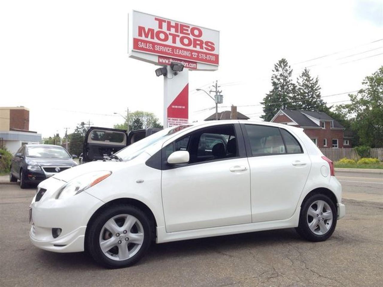 [CARPROOF VERIFIED $0 - NO ACCIDENTS] - RARE 5 SPEED MANUAL HATCHBACK IN PEARL WHITE - 6 DISC CD CHANGER - SPORT LIP PACKAGE - RARE ALLOY WHEELS - CRUISE CONTROL - KEYLESS ENTRY - FOG LIGHTS - ALL POWER OPTIONS - AUX IN/MP3 - SPOILER + GROUND FX PKG - Easy online application at WWW.THEOMOTORS.COM. Everyone and all credit welcome!! We have over 200 used Cars, Trucks, Vans and SUVs  available.! PLEASE CALL1 (519)772-3040. Ask about our exclusive  preferred financing! This ACCIDENT FREE FORMER LEASE return comes  CERTIFIED  SERVICED  E-TESTED  and 167 point inspection at NO EXTRA CHARGE. A+ Better Business Bureau rating!! Taxes and licensing are extra. Financing special is on approved credit only, and a minimum loan of $7,500. Accrued interest must be paid on a 6-month payment deferral. Cost of borrowing a $20,000 car over a 48 month term at 4.99% is $2,377.28. THANK YOU and we appreciate  your consideration at THEOMOTORS.SERVING K-W AREA FOR OVER 30 YEARS!!