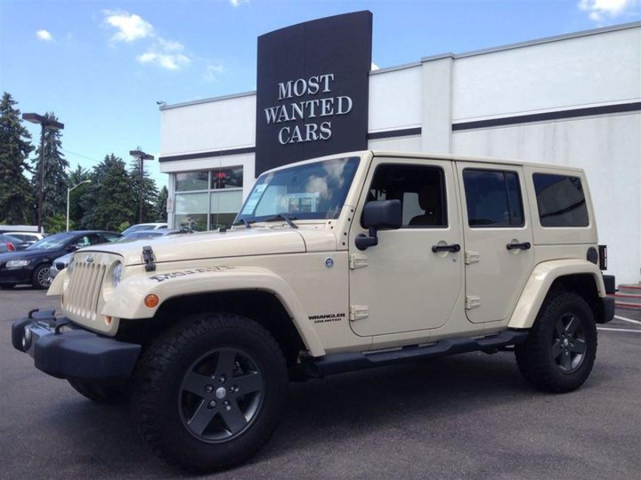 Used 2011 Jeep Wrangler Unlimited MOJAVE PKG | 3.8L 4X4 | NAPPA LEATHER | BLUETOOTH for sale in Kitchener, ON