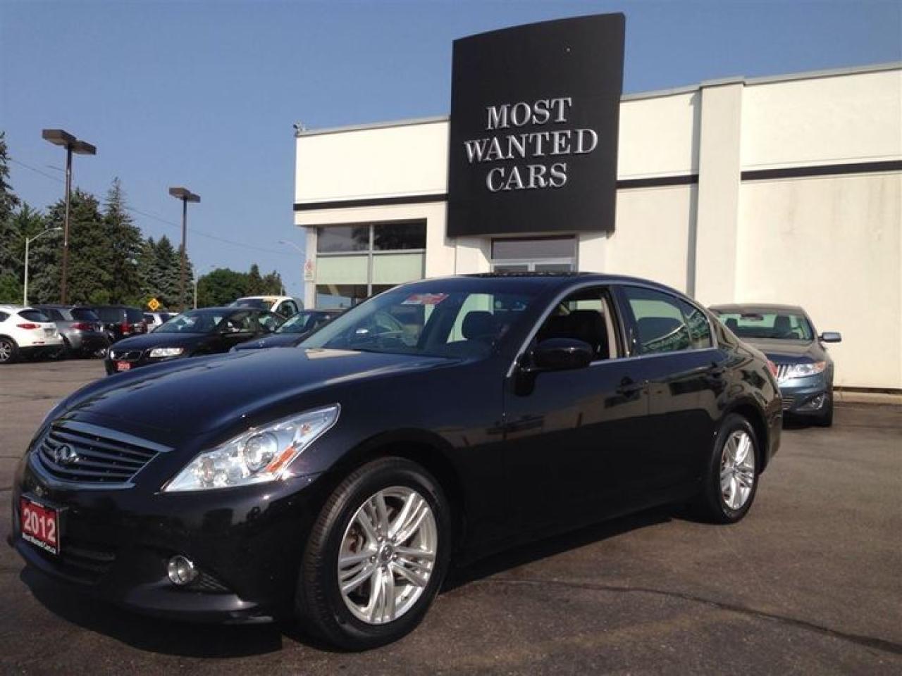 Used 2012 Infiniti G37X AWD | BOSE | ROOF | CAMERA/SENSORS for sale in Kitchener, ON