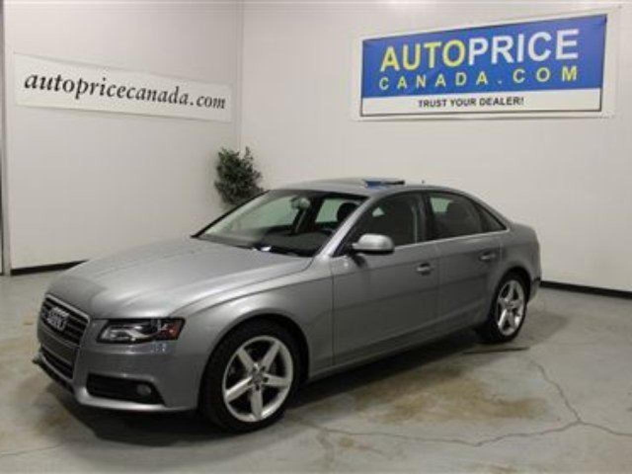 Used 2011 Audi A4 PREMIUM PLUS XENON 18IALLOYS MOONROOF for sale in Mississauga, ON