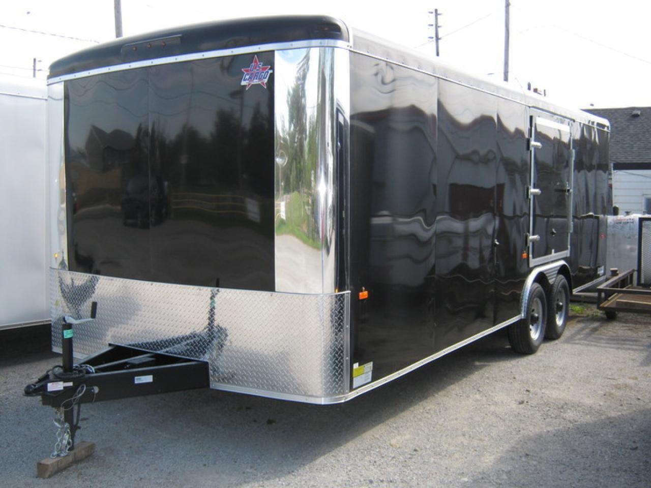 New 2014 US Cargo Auto Hauler Trailer LED Lights Rubber Torsion Axles for sale in Georgetown, ON