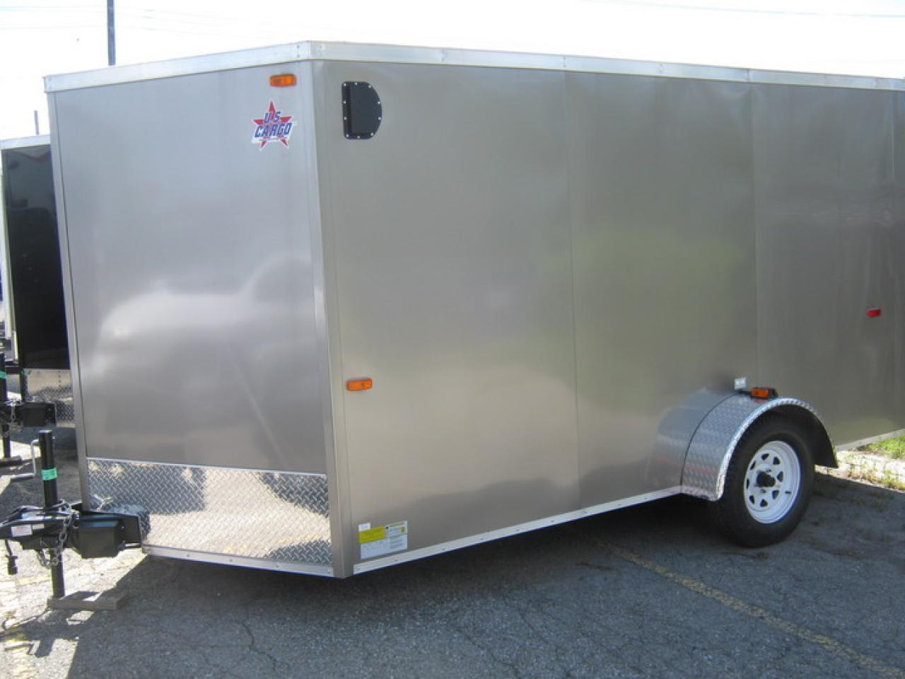 New 2015 US Cargo Enclosed Cargo Trailer Ramp, Electric Brakes for sale in Georgetown, ON