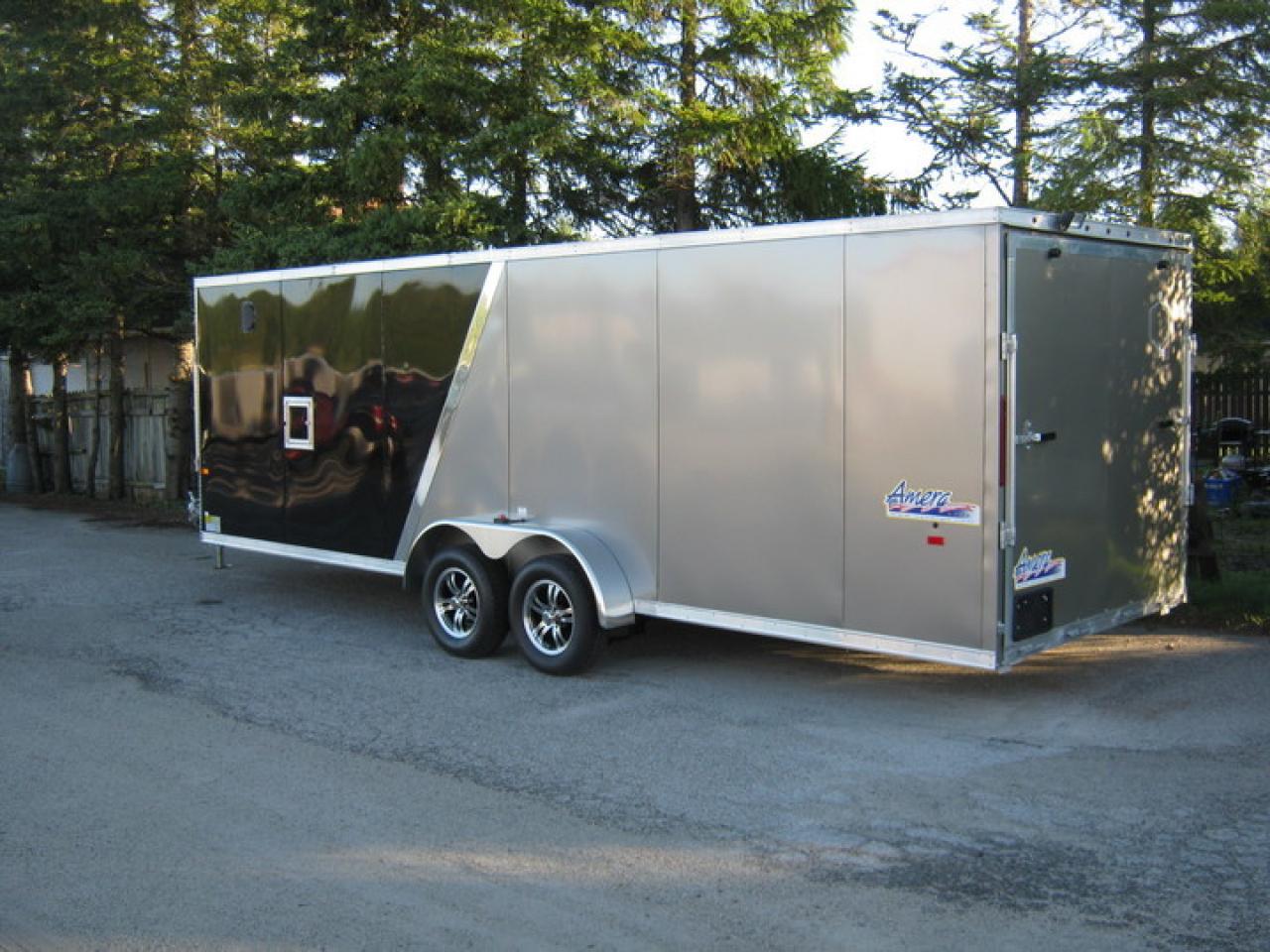 New 2015 US Cargo Snowmobile Trailer All Aluminum 2 Ramps for sale in Georgetown, ON