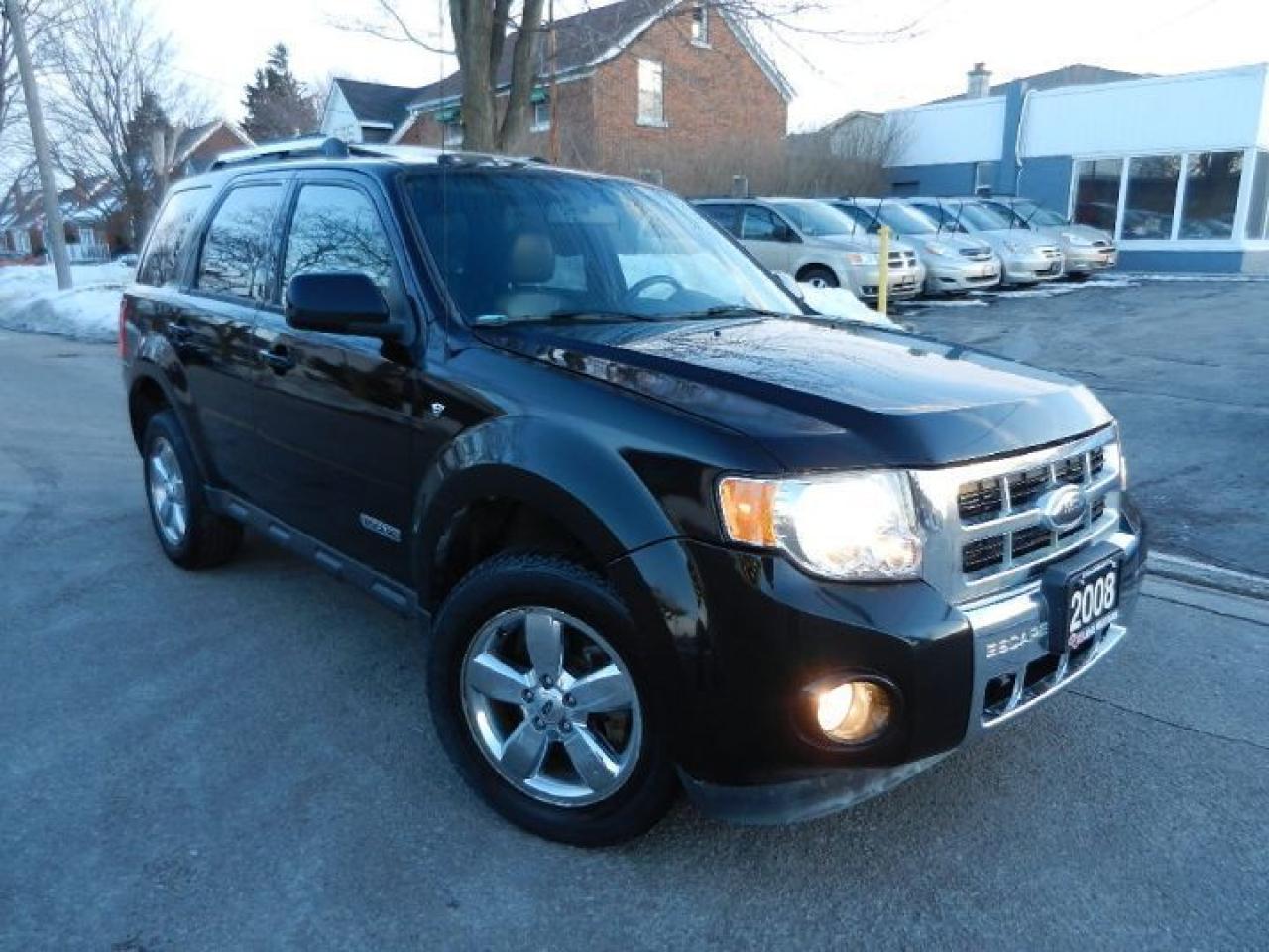 Used 2008 Ford Escape V6 LIMITED 4WD LEATHER/ROOF/B.UP SENSORS for sale in Cambridge, ON