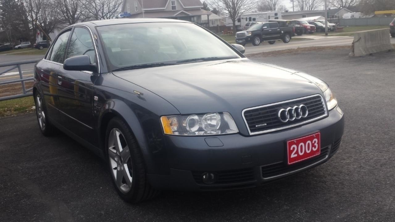 Used 2003 Audi A4 3.0 for sale in Cornwall, ON