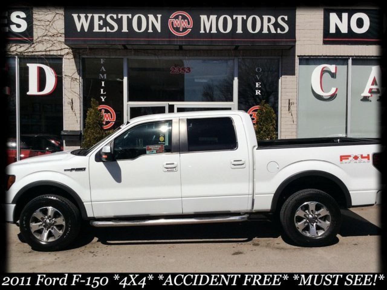 2011 Ford F-150 4X4* ACC FREE* LEATHER* MUST SEE