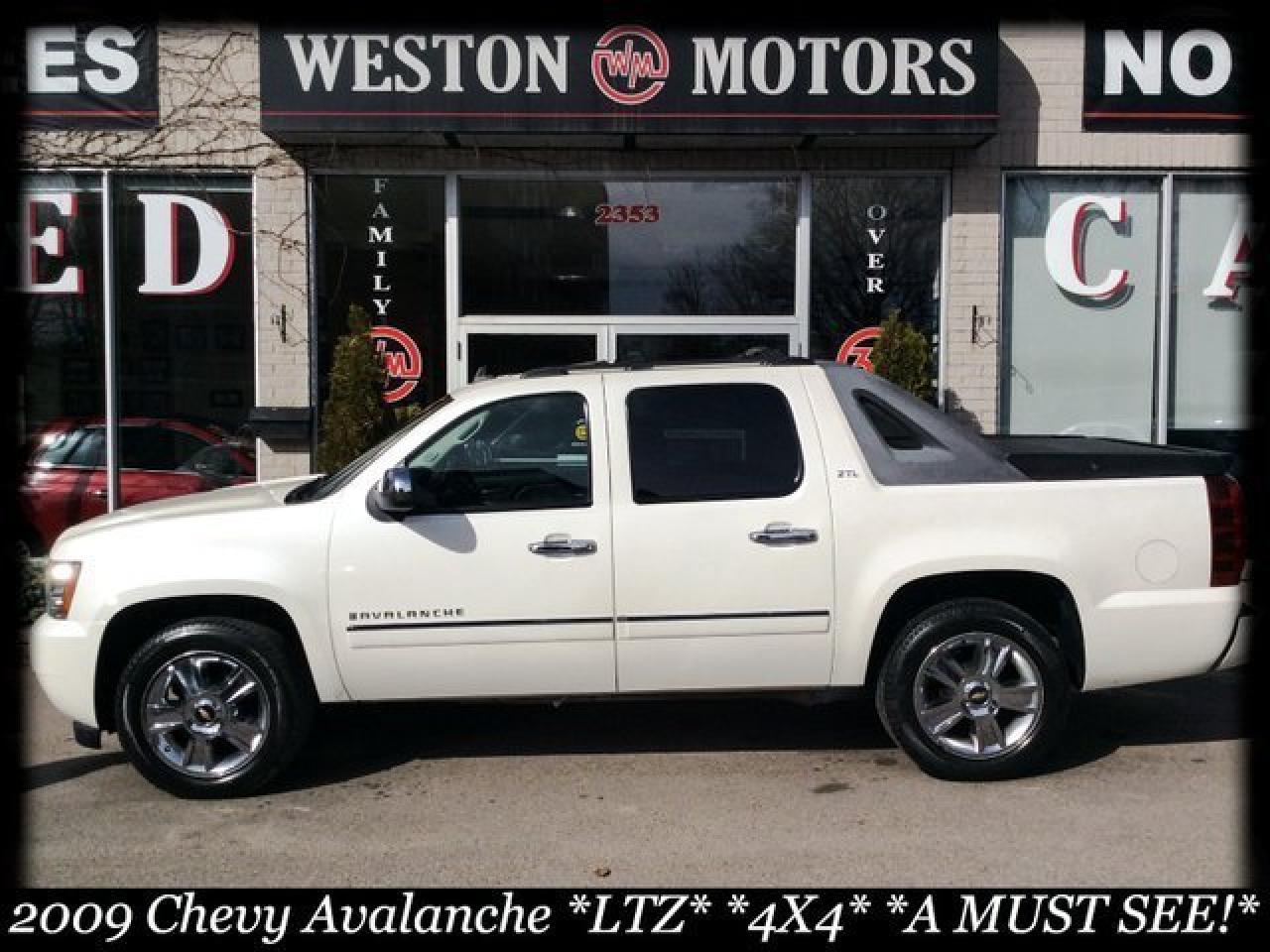 2009 Chevrolet Avalanche 1500 LTZ* 4X4* GPS* LEATHER* SUNROOF