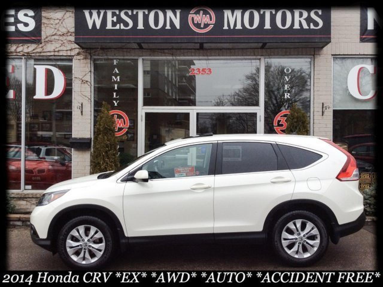 2014 Honda CR-V EX* AWD* AUTO* ONLY 39KMS!* ACC FREE* FULLY LOADED