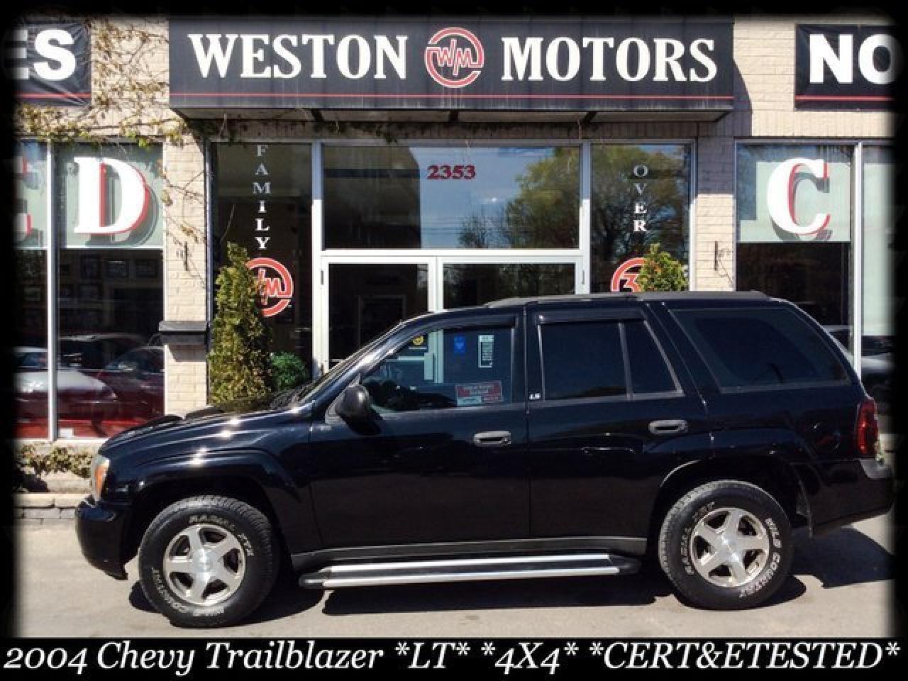 Used 2004 Chevrolet TrailBlazer LT* 4X4* FULLY LOADED* CERT&ETESTED for sale in Toronto, ON
