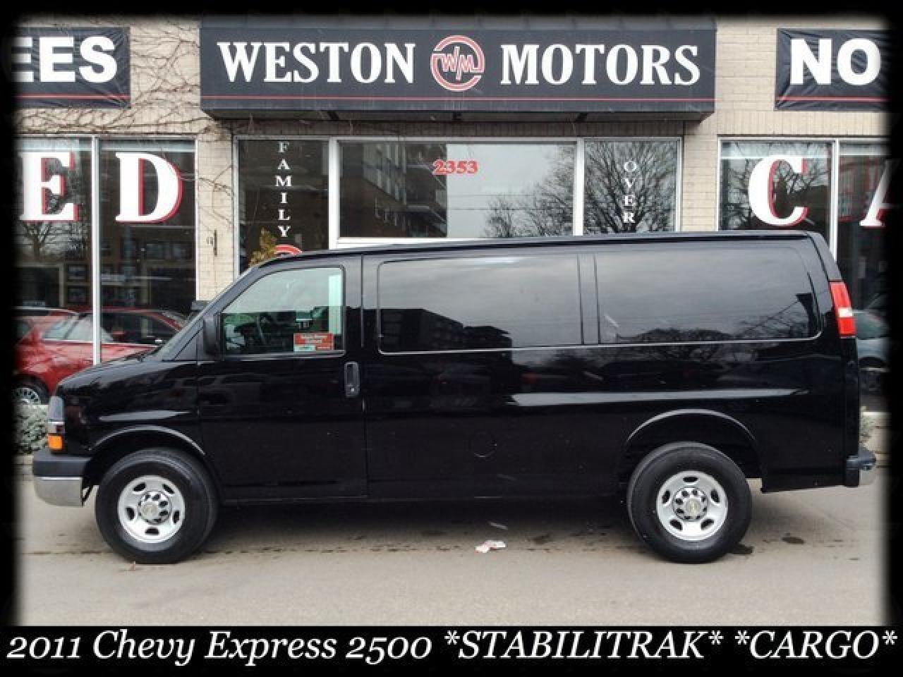 2011 Chevrolet Express 2500 CARGO* TOW PKG* READY FOR WORK* MUST SEE