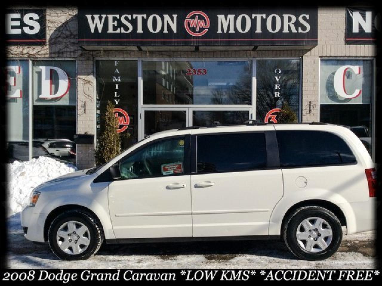 2008 Dodge Grand Caravan SE* LOW KMS!* ACC FREE* 7PASS* CAPTAIN CHAIRS* STOW N'GO