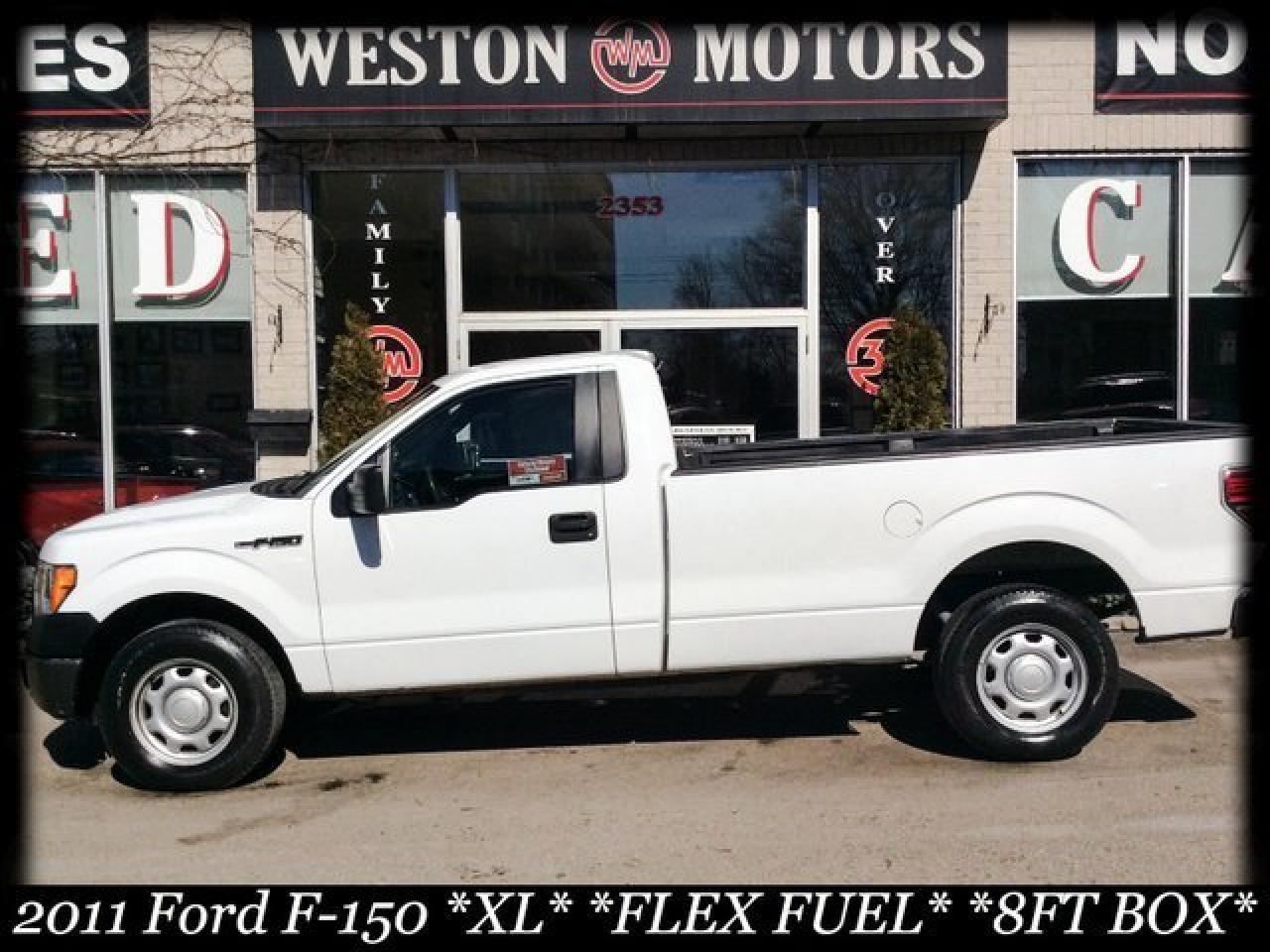 2011 Ford F-150 XL* FLEX FUEL* 8FT BOX* GREAT SHAPE